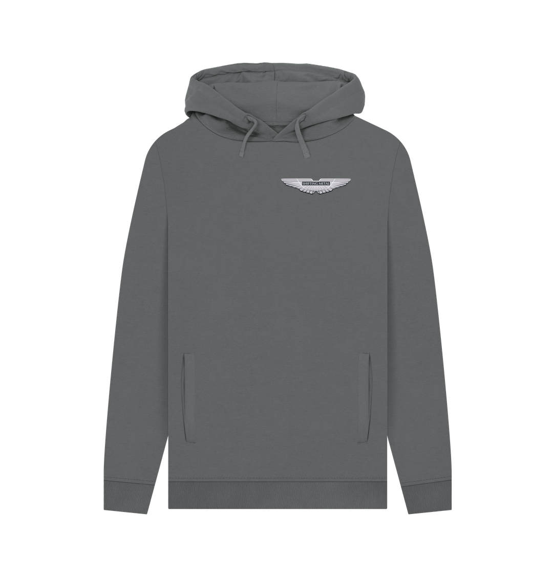 Slate Grey Printed Hoody