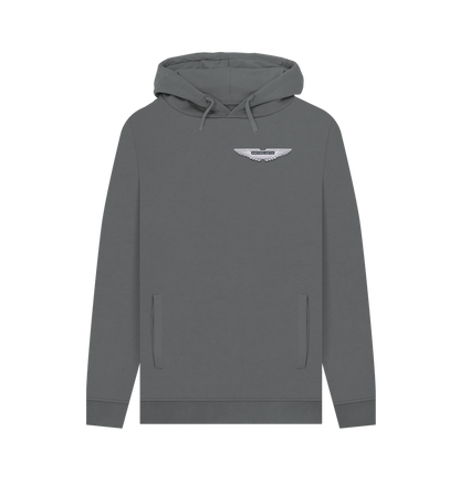 Slate Grey Printed Hoody