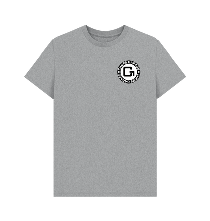 Athletic Grey Printed T-shirt