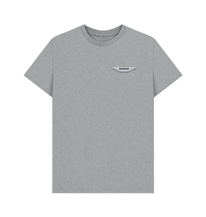 Athletic Grey Printed T-shirt