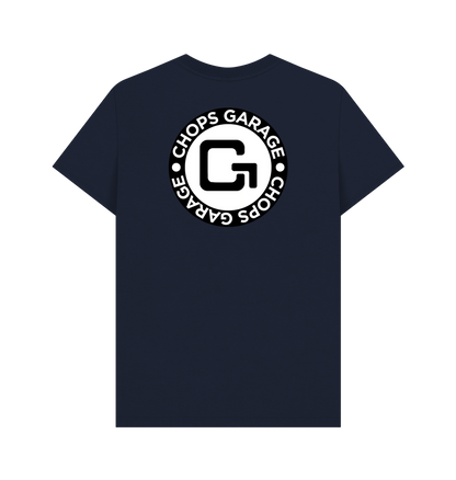 Navy Blue Printed T-shirt