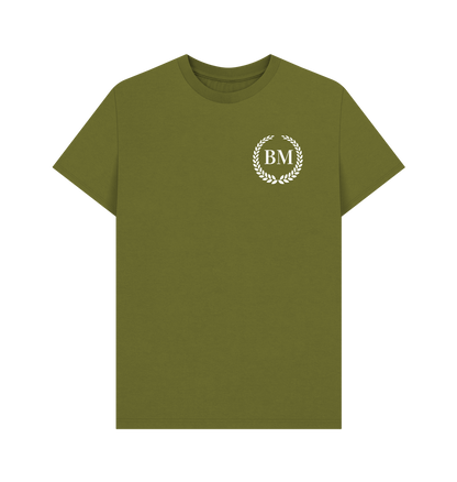 Moss Green Printed T-shirt