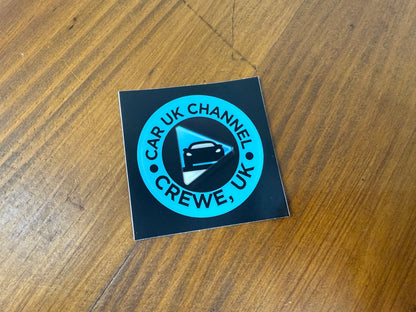 Car UK Crewe - sticker