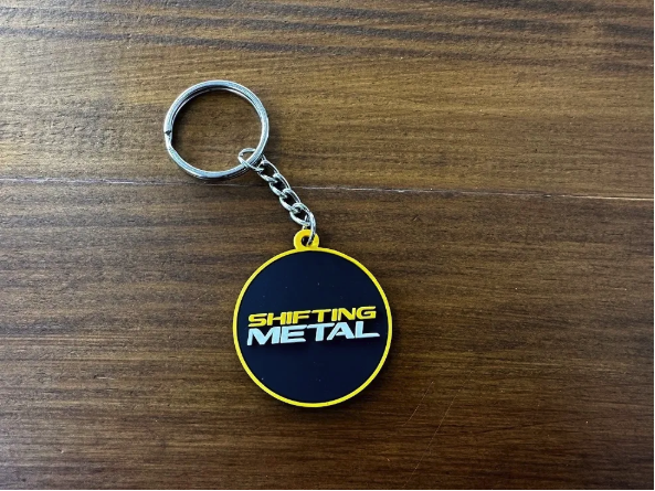 Shifting Metal keychain