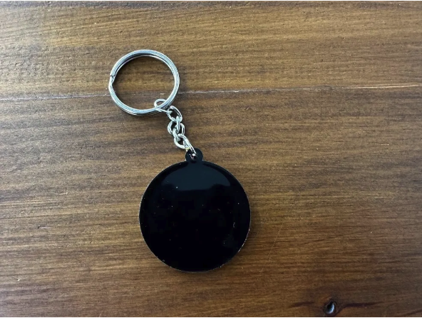 Shifting Metal keychain