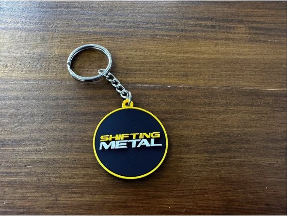 Shifting Metal keychain