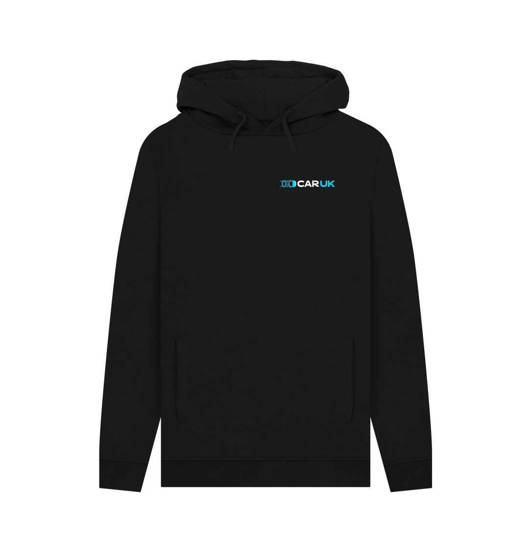 Black Printed Hoody