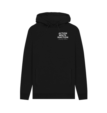 Black Printed Hoody