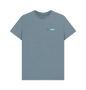 Stone Blue Printed T-shirt