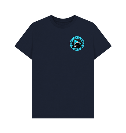 Navy Blue Printed T-shirt