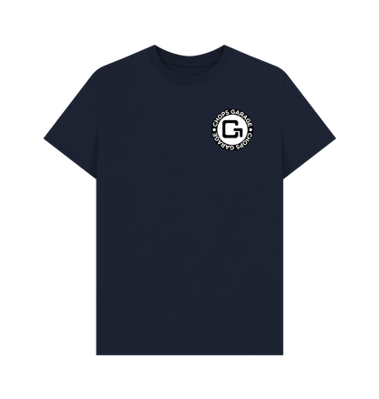 Navy Blue Printed T-shirt