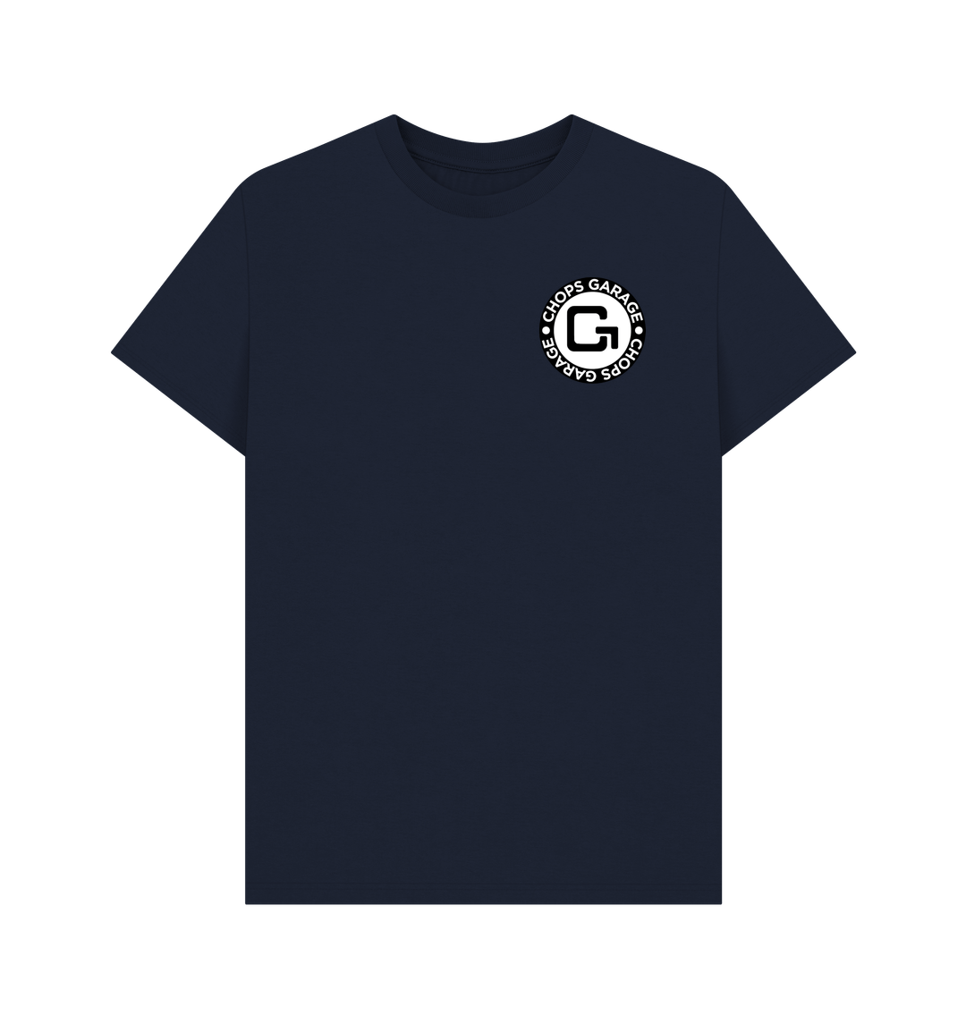 Navy Blue Printed T-shirt